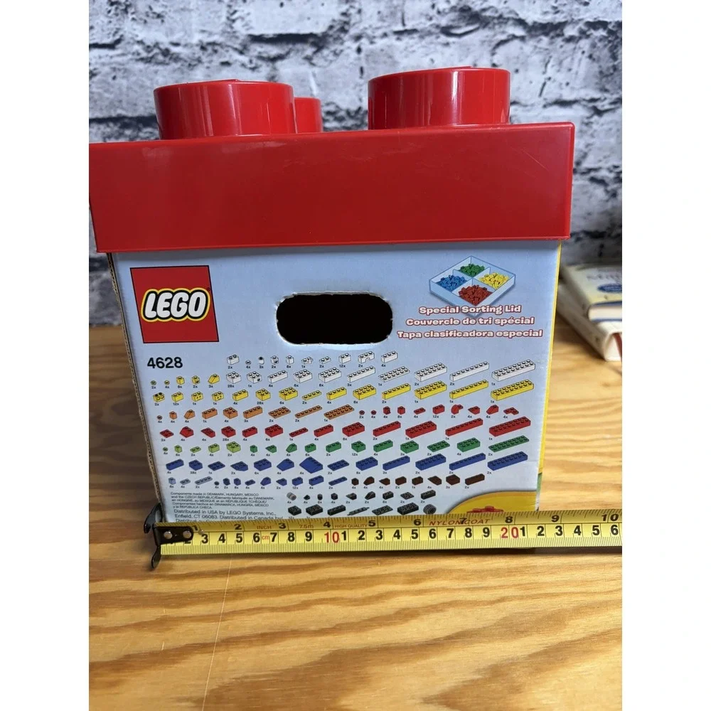 LEGO Bricks & More 4628‎ Fun With Bricks Storage Box & Sorting Lid Only Red